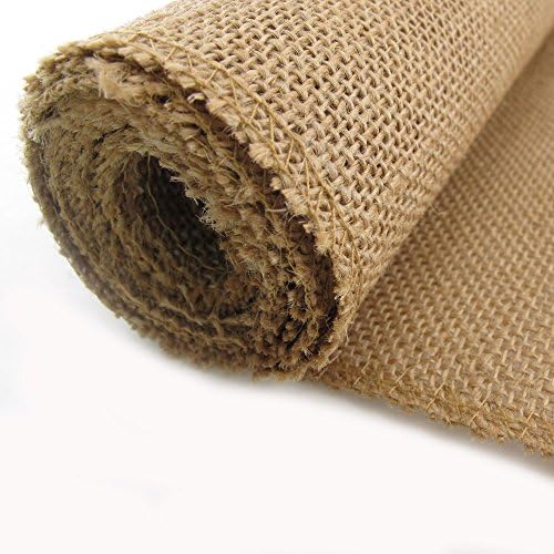 BambooMN 15" x 88" Vintage Hemp Burlap Table Runner for Rustic Wedding Bridal Shower Bachelorette Graduation Party Table Decor Decorations - 2 Pcs - Image 4