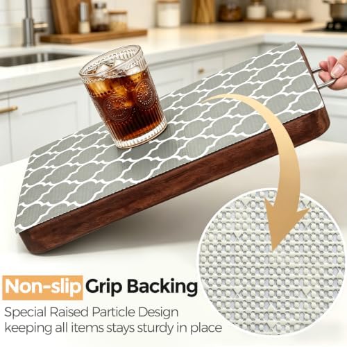 Coavas Shelf and Cabinet Liner, Easy Cut Protective (Gray, 12 in x 20 ft) - Image 3