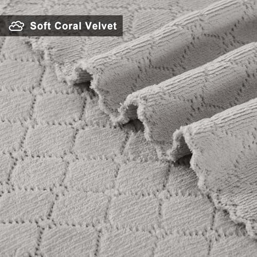 Homaxy Super Soft 16 Pack Coral Velvet Dish Cloths, 10" x 20", Multi Color - Image 2