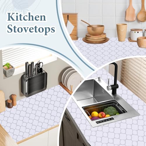 Shelf Liners for Kitchen Cabinets 23.6in x 30FT Non Adhesive Drawer Liner - Image 4