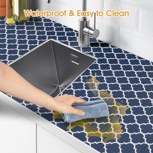 Shelf and Drawer Liner for Kitchen Cabinet Non-Adhesive Non Slip - Image 4