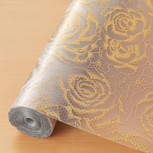 Cooyes Shelf Liner – Premium Non-Adhesive Cabinet & Drawer Liner for Kitchen – Waterproof Shelf Paper with Modern Pattern – Durable EVA Cabinet Mat – Easy to Cut （24" W x 360" L） by Cooyes