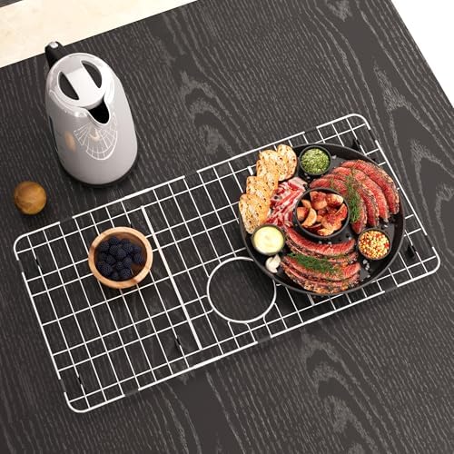 28-7/8" x 14-3/8" Sink Protectors for Kitchen Sink, Rear Drain - Image 4