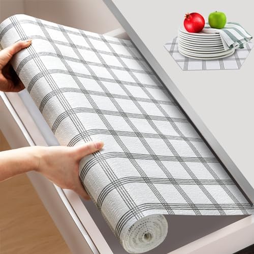 Beautysaid Shelf and Drawer Liner for Kitchen Cabinet Non Adhesive Non Slip by Beautysaid