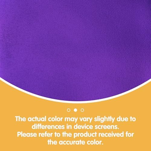 BRILLMAX 4 Pack Purple Spandex Table Covers for 6ft Rectangle Tables - Image 5