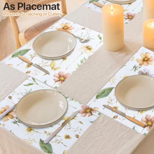 Shelf & Drawer Liner for Kitchen Cabinets Non-Adhesive Flower 12in x 20FT - Image 6