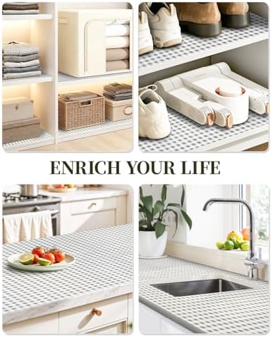 Drawer and Shelf Liners for Kitchen Cabinets Non-Adhesive - Image 6