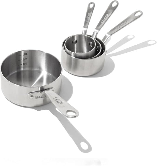 Made In Cookware - Measuring Cup Set - Stainless Steel - Stackable - Dishwasher Safe by Unknown