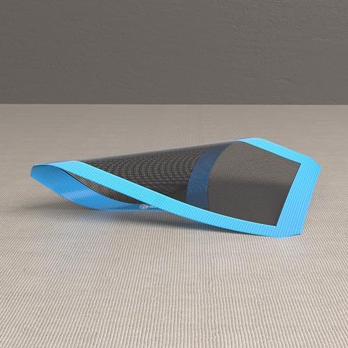 GUYDREMAT Perforated Silicone Baking Mat Set, 4 Pack with Choux, Eclair, Blank and 10-Inch Round Mats, Non-Stick Reusable Baking Sheets for Bread, Pastry, Cookies and Pizza - Image 4