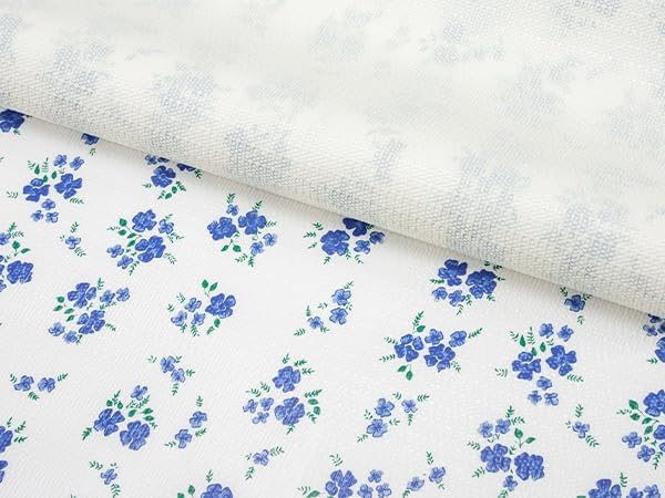 RAY STAR 12 Inch x 10 Ft Shelf Liner for Kitchen Cabinets, Non-Adhesive Cabinet Liner Washable, Drawer Liner for Dresser Non-Slip Bathroom [Blue Cream Floral](10 Rolls) - Image 9