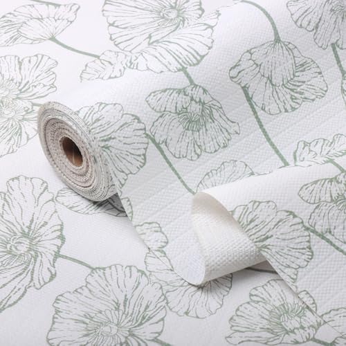 Quttisay Lotus Shelf Liner for Cabinets Kitchen Drawer Liners 12in x 10ft by Quttisay
