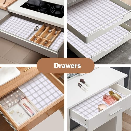 Drawer and Shelf Liner for Kitchen Cabinet: 17 in X 20 Ft Non Slip - Image 5