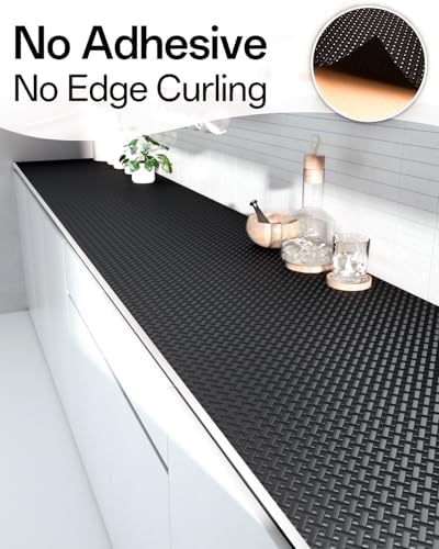 GTJ Shelf and Drawer Liner for Kitchen Cabinet Non-Adhesive Non Slip - Image 4