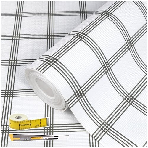 Shelf Liners for Kitchen Cabinets 17.3in x 20FT, Non Adhesive Drawer Liner by Adwann