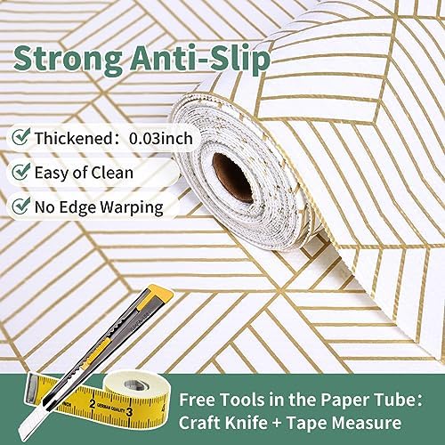 Shelf Liners for Kitchen Cabinets 23.6in x 49FT Non Adhesive Cabinet Liner - Image 5