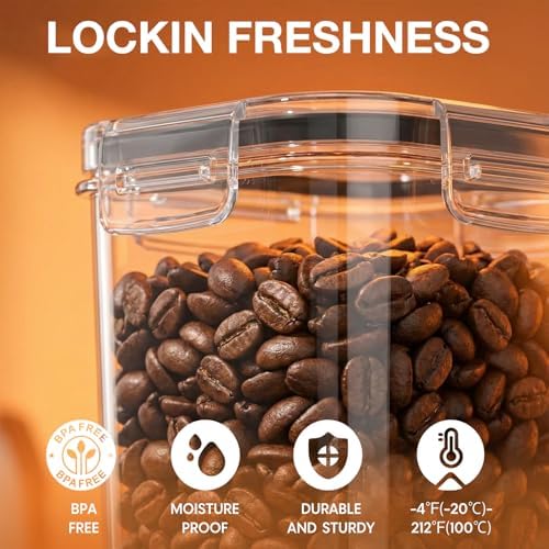 48PCS Airtight Plastic Food Containers with Lids(24 Lids &24 Containers) - Image 6