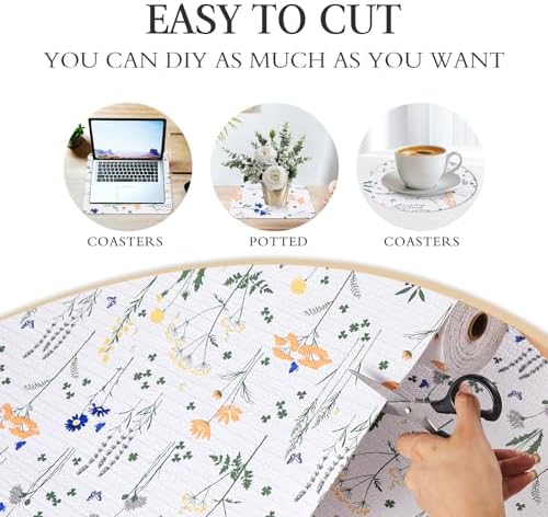 Beautysaid Shelf and Drawer Liner for Kitchen Cabinet Non Adhesive Non Slip - Image 6