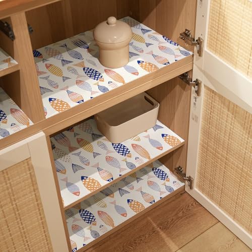 Quttisay Drawer Liner Non Adhesive Shelf Liner for Cabinets 12in x 10ft - Image 3