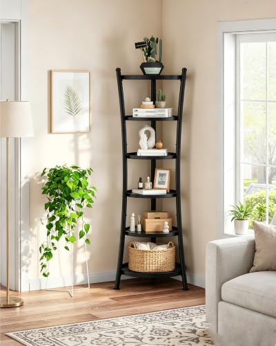 CHOEZON 6-Tier Freestanding Pot Rack, 100 Lbs Capacity Cookware Storage Stand, Sturdy Pan Holder Tower with Anti-Tip Feet, Large Storage Rack with Metal Frame, for Kitchen Dining Room, Black TPR25BB - Image 2