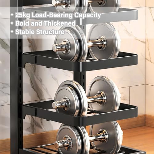Dxcaicc Pot Organizer Rack for Under Cabinet,Height and Position are Adjustable,lid Organizer for Kitchen Cabinet Organizers and Storage,3 Layer - Image 3