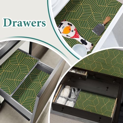 Shelf Liners for Kitchen Cabinets 17in x 20FT, Non Adhesive Cabinet Liner - Image 5