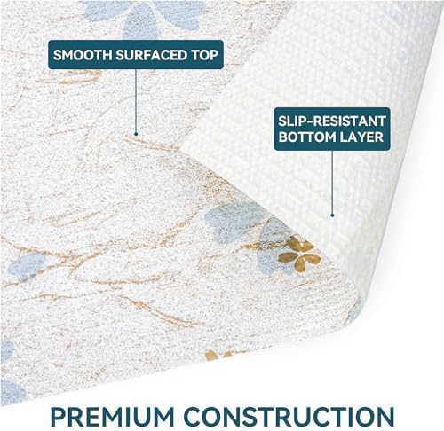 Cabinet Liners 10Rolls12 W x 120" L Wide Non Adhesive Kitchen Drawer Liner, Waterproof Shelf Liner Durable Anti-Slip for Kitchen Cabinets Shelf Liner Oil-Proof - Image 6