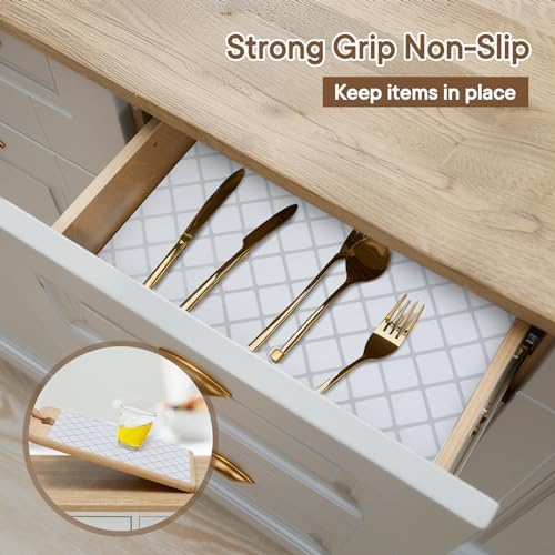 Shelf and Drawer Liner for Kitchen Cabinet Non-Adhesive Non Slip - Image 2