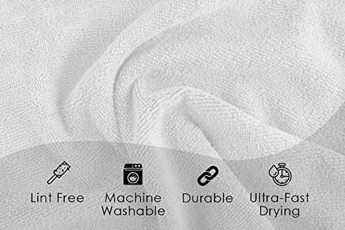 Avalon Towels Microfiber Cleaning Cloths (Value Pack of 48) - Size 16 x 16 Inches, Highly Absorbent Cleaning Rags, Lint Free, Reusable and Washable, Microfiber Towels for Cars - Image 6