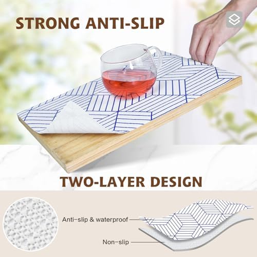 Shelf Liners for Kitchen Cabinets 12in x 30FT, Non Adhesive Cabinet Liner - Image 3