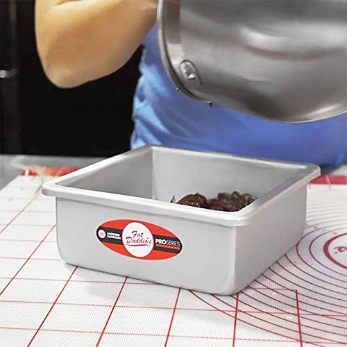 Fat Daddio's Anodized Aluminum Square Cake Pan, 4 x 3 Inch - Image 3