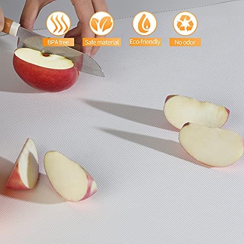 Kitchen Shelf Liner Drawer Liners, Non-Adhesive EVA Cabinet Liners, White - Image 2