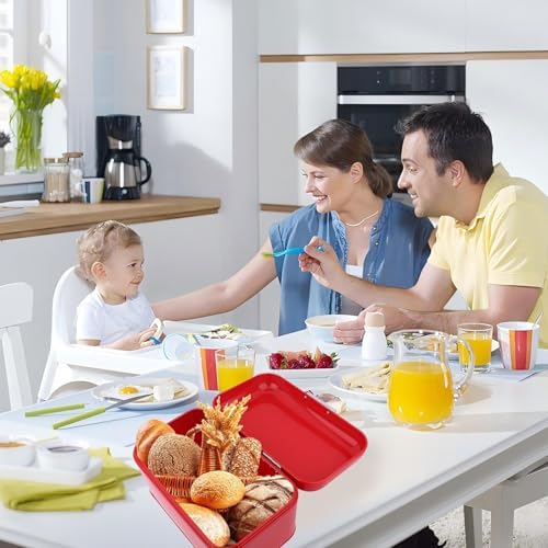 Retro Metal Bread Box for Kitchen Counter 30.5x18x16cm/12x7.1x6.3in - Image 3