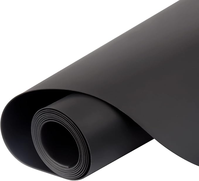 Large Silicone Heat Resistant Mat, 78.7” x 15.7” Nonslip Silicone Placemat for Countertop Protector, Nonstick Waterproof Table Desk Saver Pad for Kitchen & Dining,Black by InfiOne