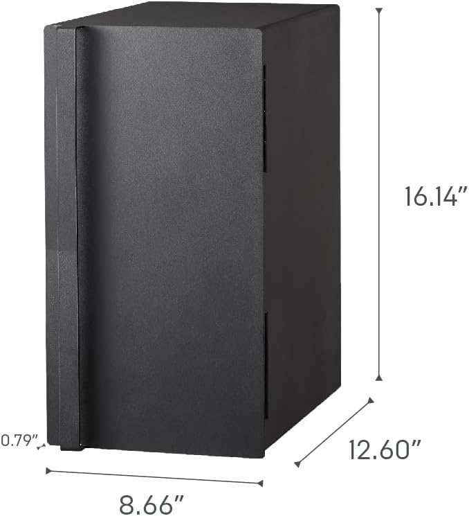 YAMAZAKI Home Tower Bread Box Keeper Holder Container, Metal Bread Holder Saver, Slim Space Saving Counter Storage - Steel - Image 8