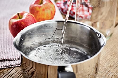 Judge Horwood J304 14cm Saucepan, 1.0L, Silver - Image 4