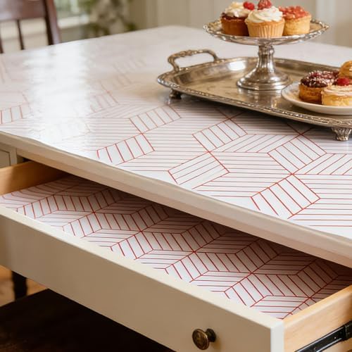 Shelf Liners for Kitchen Cabinets 12in x 20FT, Non Adhesive Cabinet Liner - Image 7