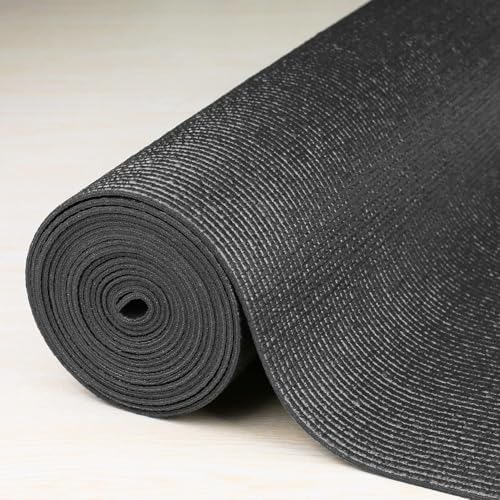 Foam Toolbox Liner Drawer Liner, Non-Slip Shelf Liners 11.8"W x 59"L Black by HooTown