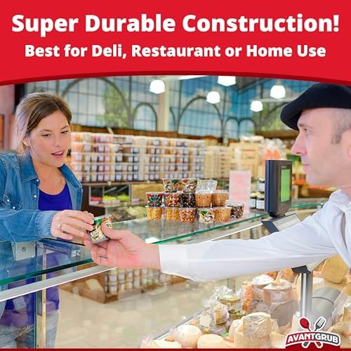 Leakproof, BPA Free 5.5 oz Souffle Lids 200 PK. Stackable Lids for Containers for Sampling, Salad Dressing, Sauce or Jello Shots. Plastic Food Prep Supplies for Restaurant, Cafe, Catering, Deli, Party - Image 2