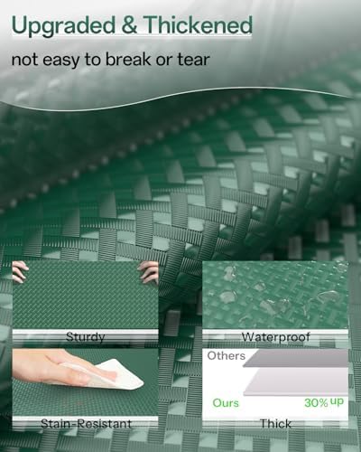 GTJ Shelf and Drawer Liner for Kitchen Cabinet Non-Adhesive Non Slip - Image 2