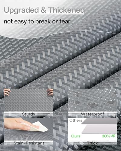 GTJ Shelf and Drawer Liner for Kitchen Cabinet Non-Adhesive Non Slip - Image 2