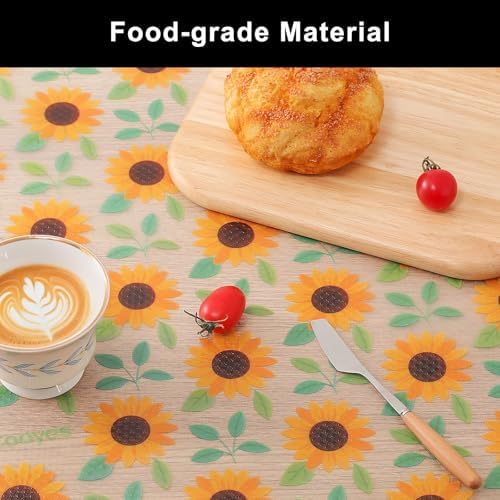 Cooyes Shelf Liner – Premium Non-Adhesive Cabinet & Drawer Liner for Kitchen – Waterproof Shelf Paper with Modern Pattern – Durable EVA Cabinet Mat – Easy to Cut （11.8" W x 120" L） - Image 5