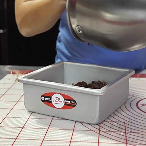 Fat Daddio's PSQ-773 Anodized Aluminum Square Cake Pan, 7 x 3 Inch - Image 4
