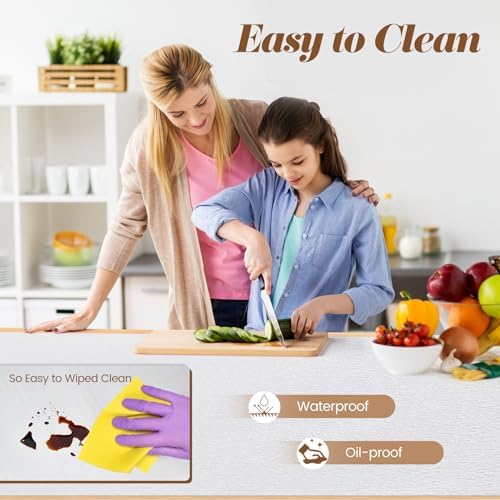 12 in x 30 FT Drawer Liner and Shelf Liner for Kitchen Cabinets Non Adhesive Strong Grip Cabinet Liner Non-Slip Drawer Liner for Shelves, Thickened Durable Waterproof Cupboard Liner, White - Image 4