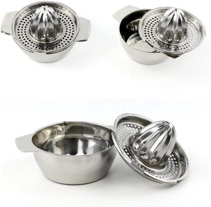Stainless Steel Lemon Squeezers, Manual Juicer Lime Citrus Orange Fruit Hand Press Squeezer - Image 6