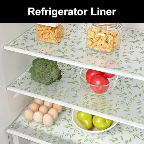 Cooyes Shelf Paper for Kitchen Cabinets Non Adhesive, Waterproof & Oil-Proof Kitchen Drawer Liner for Refrigerator Drawer Fridge Cupboard (23.6 Inch W x 354 Inch L) - Image 5