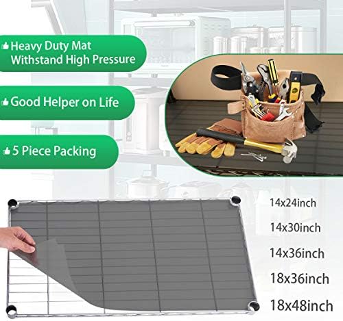 Slendor Wire Shelf Liner, 18" x 36" Plastic Shelf Liners for Wire Shelving - Image 3