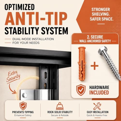 Utility Kitchen Shelves, Adjustable Pots and Pans Organizer Under Cabinet - Image 7