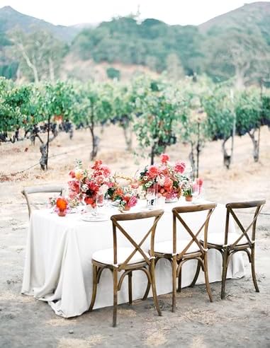 White Tablecloths for Rectangle Tables,90 x 132 Inch - Image 5