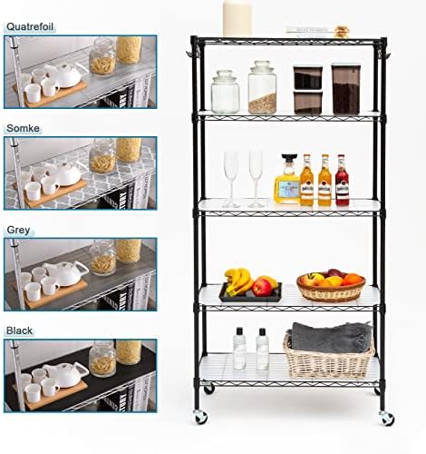 BRIAN & DANY Wire Shelf Liner, Set of 10, 13.4" x 23.2" Clear - Image 5