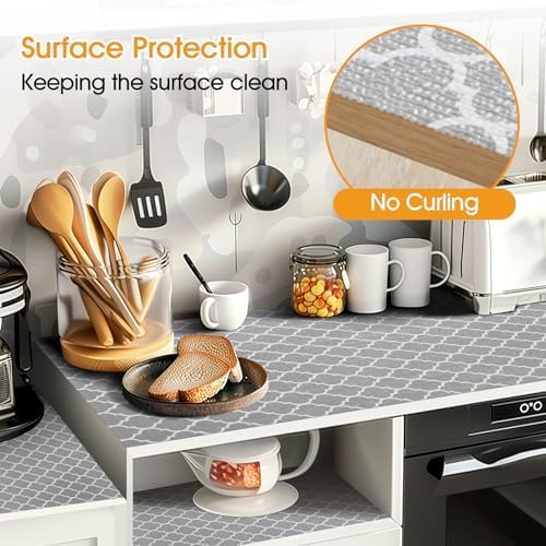 Shelf and Drawer Liner for Kitchen Cabinet Non-Adhesive Non Slip - Image 3